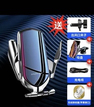 EYD Q3 15W Smart Sensor Automatic Clamping Car Wireless Charger Stand Air Outlet Multifunction Phone