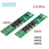 1S 7.5A 10A 15A 3.7V Li-ion 3 4 6MOS BMS PCM Battery Protection Board PCM for 18650 Lithium Lion Battery