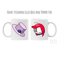 Mug Henry Stickmin Ellie Rose and Toppat Hat Icon