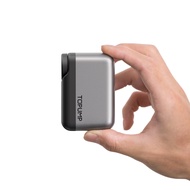 TOPUMP TB2 มินิปั๊มไฟฟ้าสําหรับจักรยานไร้สายยาง Inflator 450mAh 7.4V แบตเตอรี่ 120PSI Max Schrader P