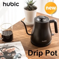 Hubic HB-1181DB Coffee Drip Pot Tea Kettle Milk Foam Maker 800ml Black Korea