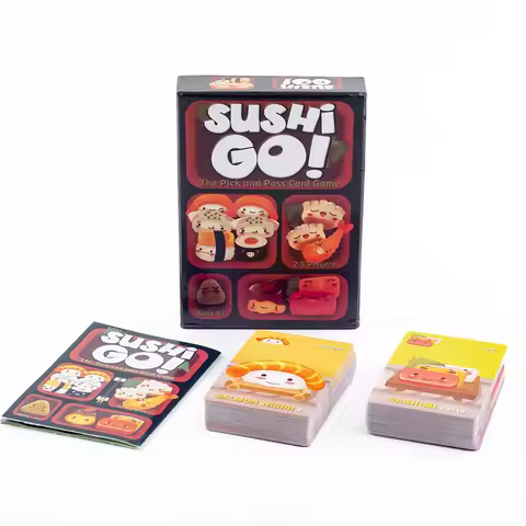 Sushi Go Party! the Pick & Pass Card Game - Multi-Color Family Fun Perfect for Parties And Home Ente