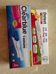 Clearblue & Dotest 驗孕棒