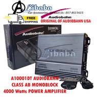 [ORIGINAL] A10001DT ORIGINAL AUDIOBAHN Class D DIGITAL 4000Watts Monoblock Car Power Amplifier Amp