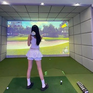Commercial Indoor Golf System Intelligent Sensing Golf Simulator Clubhouse/Club Golf Training Equipm