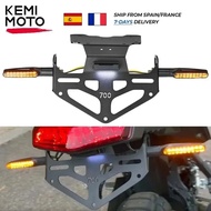 For Yamaha Tenere 700 2019 2020-2023 Motorcycle Rear License Plate Holder Bracket Tail Tidy Fender E