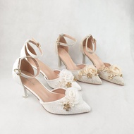 ISM - Alea Kae/BK.25 Aurelie Women's 8cm Heels - Party Heels - Wedding Heels - Engagement Heels