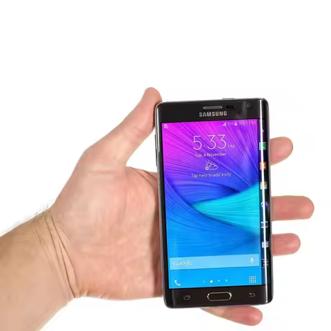 Original Samsung Galaxy Note Edge N915 4G Mobile Phone Fingerprint 3GB+32GB 5.6'' AMOLED 23MP+3.7MP 