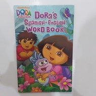 DVD DORA the EXPLORER DORA'S Spanish - English Word Book