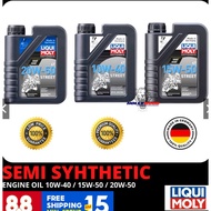 LIQUI MOLY liquid moly ENGINE OIL 4T MINERAL 20W50 / 20W-50 10W40 15w50 semi 10W50 fully 1 LITRE 100