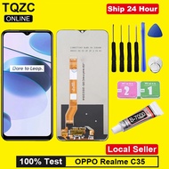 TQZC Original LCD For Realme C35 LCD Display Touch Screen Digitizer Assembly Replacement