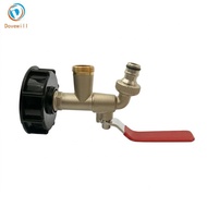 [Dovewill] Brass Faucet Connector Brass-single Nipple