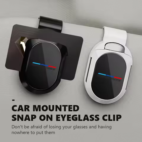 Universal Car Sunshade Sunglasses Storage ID Card Glasses Clip For BMW M2 M3 M4 X1 X3 X4 X5 E87 X7 E