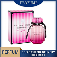 【Duty-free authenticity guarantee】original Victoria’s Secret Bombshell edp 100ml for women  Long Lasting perfume