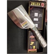 ZELEX Durian Fish Knife 5"/6" Wooden Handle Stainless Steel 5cr15 Mov Sharp Blade Pisau Pemotong Dur