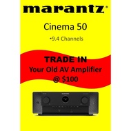 Marantz CINEMA 50 9.4 CHANNEL | 110 WATTS PER CHANNEL AV RECEIVER