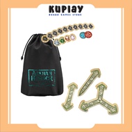 Arkham Horror: Chaos Tokens + Token Bag / Arkham Horror: Connector Tokens (Original) | by Gamegenic