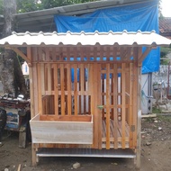 SPESIAL BIG SALE KANDANG KAMBING KAYU sudah termasuk atap