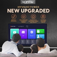 ANDROID TV BOX | MYVIU K2 | READY STOCK | FREE SHIPPING | 10000++ CHANNELS &amp; FILM &amp; TV PROGRAMMES