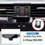 Car Phone Holder For Mazda 6 Atenza 2016-2022 Gravity Navigation Bracket GPS Stand Air Outlet Clip R