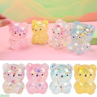 dusur Squeezable Toy TPR Balls Little JellyBear Soft Squishy Toy Child Anxiety Toy