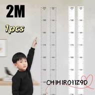 CHIHIRO11Z9D Height Measurement Sticker, 2M Height Waterproof Child Growth Chart,  Transparent Self-
