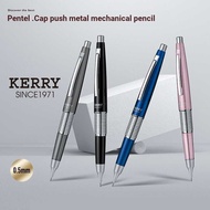 Japan Pentel Pentel KERRY Alloy 0.5 Pen Cap Type Mechanical Pencil Mechanical Pencil P1035 Student P
