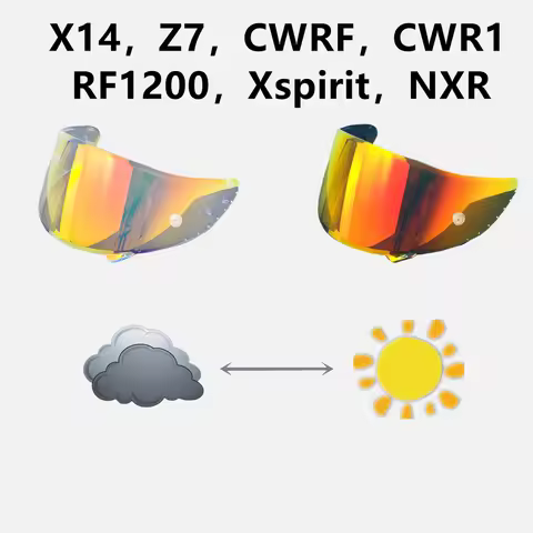 Helmet Visor for SHOEI X-14 X14 Z-7 Z7 CWR-1 CWR1 NXR RF-1200 RF1200 X-Spirit III XSpirit 3 X-Fourte