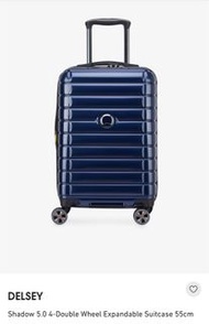 🇬🇧英國直送 免費速遞 Free courier🇬🇧 DELSEY Shadow 5.0 4-Double Wheel Expandable Suitcase 55cm