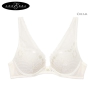Annebra บราเสริมทรง ตะขอหลัง มีโครง เสริมฟองน้ำ Push up Mold bra Bloom Up รุ่น AB1-599