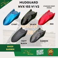 RAPIDO Cover Mudguard Mad Guard Nvx v1 v2 Front Fender Depan Siap Airbrush Clear 2k
