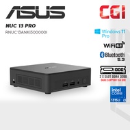 Asus NUC RNUC13ANKI300000I Intel i3-1315U Integrated Graphics Wi-Fi 6E Win11Pro with Office Mini PC