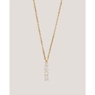 GUNG JEWELLERY Necklace : White Mystic Gold Pendant