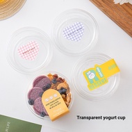 50pcs Full Bowl Soy Milk Melaleuca Packaging Box Double Skin Milk Cup Pudding Cup Wood Bran Cake Cup