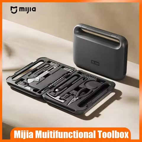 Mijia Toolbox Electric Screwdriver+24 Hand Tools Pressure resistant Engineering Box Home Repair Tool