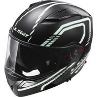 LS2 FF324.21 Metro Firefly Flip Front Motorcycle Helmet & Visor