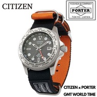 🇯🇵日本代購 CITIZEN x PORTERGMT WORLD TIME WATCH 日本版 PORTER 386-19831 生日禮物 聖誕禮物 情人節禮物 週年禮物 Birthday gift Christmas present