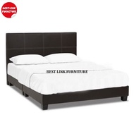 BEST LINK FURNITURE AVAILABLE 4 SIZE SINGLE/ S/SINGLE / QUEEN/ King SIZE PVC BEDFRAME/BED FRAME