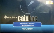 [NEW PACKING]Probiotic GainBac 500mg (Gainbac) 10B CFU 30s Capsule [Exp:2026]