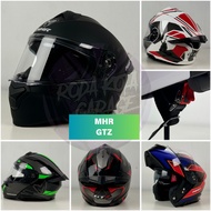 MHR GTZ FULLFACE FLIP UP HELMET MOTORCYCLE