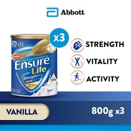 [Bundle of 3] Ensure Life StrengthPro Vanilla (800g)
