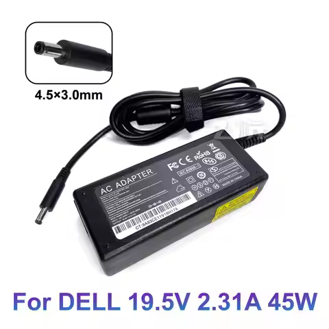 19.5V 2.31A 45W 4.5*3.0mm Laptop Ac Power Adapter Charger For Dell Xps11 12 13 13R 13Z 14 13-L321X 1