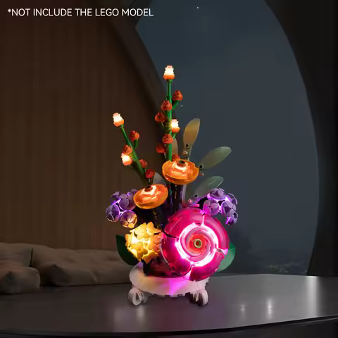 LED Light Set for Lego Mixed Flowerpot 40762 Building Blocks