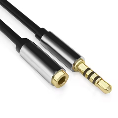 1 m/3 m/5 m AUX Kabel 3.5mm Audio Extension kabel Jack Man-vrouw Hoofdtelefoon Kabel voor Auto Oorte