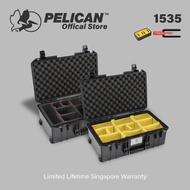PELICAN - 1535 AIR CARRY-ON CASE (WITH TREKPAK / PADDED DIVIDER) LIMITED LIFETIME WARRANTY