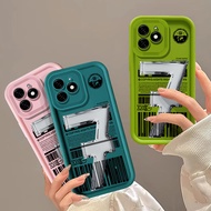 Lucky Number 7 Label Phone Case for OPPO A12S A7 A5S A11K A35 A15S A16S A17K A18 A38 A1K A3S A31 A8 