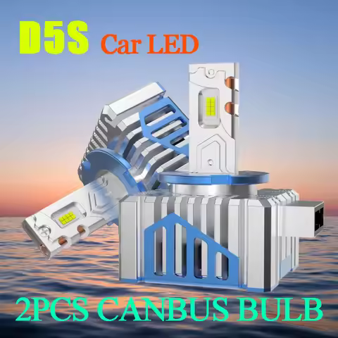 2PCS SUKIOTO D5S 6000K LED Car Bulb Replacement For Audi A3 A4 A6 Q3 Chevrolet Silverado Plug&Play C