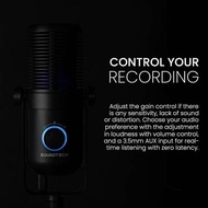 Soundtech 2.1 Microphone Usb Plug & Play Stand Table Mic BM 800 / 8000