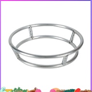 1 Piece Wok Stainless Steel Wok Ring Pot Rack Burner Grate Replacement Wire Insulated Pot Mat Stand 