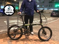 (包送貨安裝)完美升級JAVA FIT PRO 陶瓷BB SHIMANO 指撥 18速鋁合金摺疊單車 FOLDING BIKE